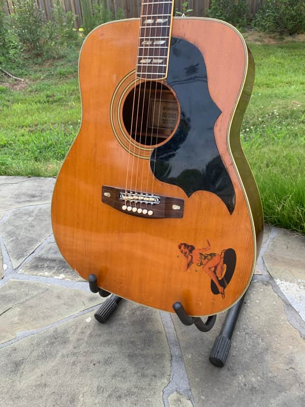 Yamaha FG-300 Natural 1968 - 1976 | Reverb