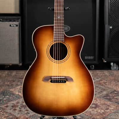 Alvarez Yairi FY70ce Acoustic/Electric Guitar - Shadowburst with Hardshell Case image 3