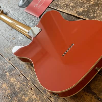 Fender Japan Limited Edition Japanese Domestic Only FSR 1960's Fully Bound Custom Telecaster Fiesta Red MIJ image 6