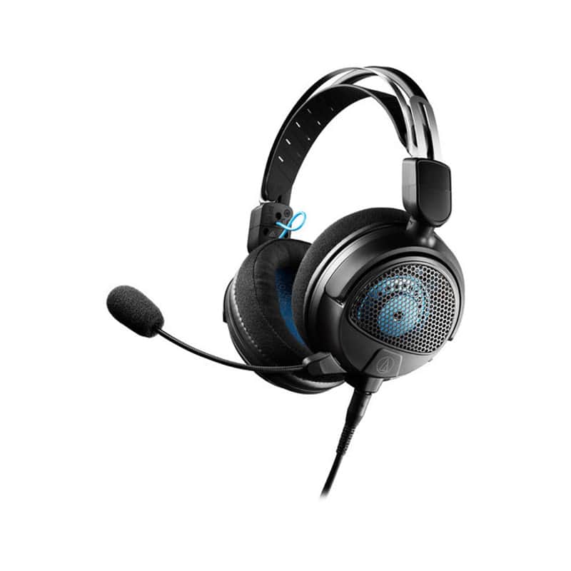 Audio-Technica ATH-GDL3 - Open-Back Gaming/Streaming Headphones with Removable Microphone - Black image 1