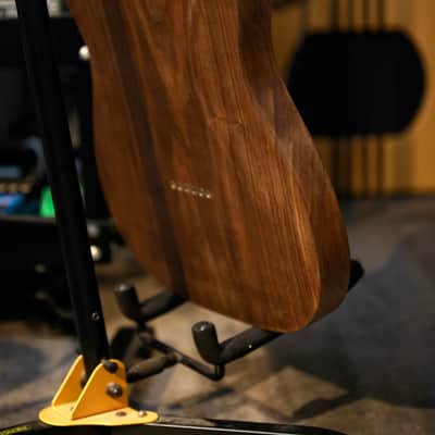 Handmade 60s T‑Style Custom 2026 – Walnut Shellac Semi‑Matte Light Relic image 6
