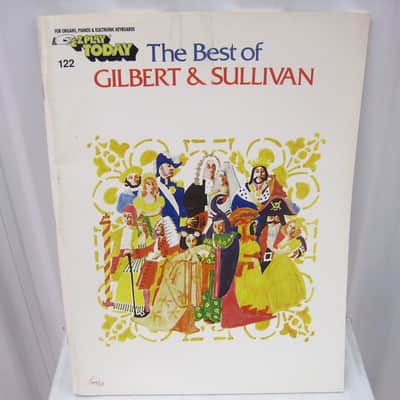 The Best of Gilbert & Sullivan EZ Play Today 122 Easy Piano Sheet Music Song Book Songbook image 1