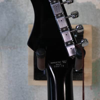 Danelectro '67 Dano Electric Guitar in Black image 4