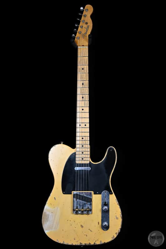 Fender Custom Shop Master Build (Greg Fessler) Nocaster Heavy Relic from 2008 in Blonde with original Hardcase image 1