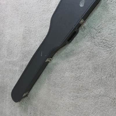 Vintage 1980s Hohner Hondo Cort Alien Headless Bass Guitar Black Clean Kramer Duke Clone image 2