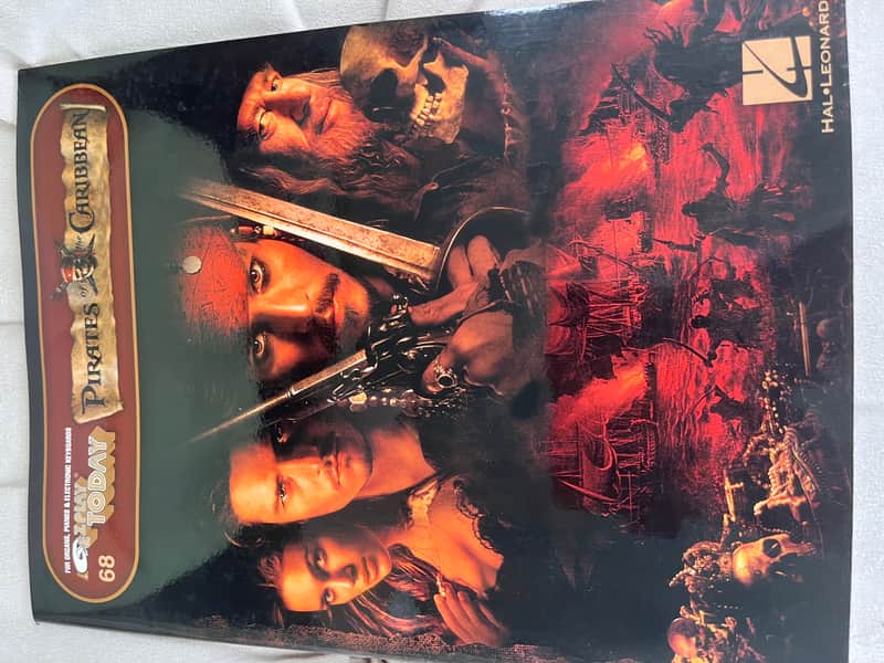 Hal Leonard Pirates of the Caribbean ez play sheet music 2019 image 1