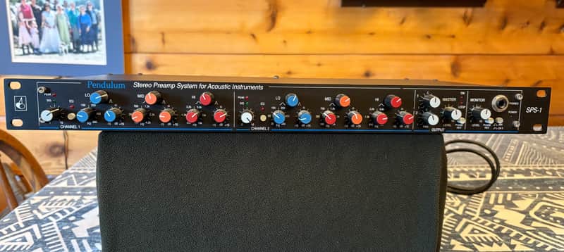 Pendulum Audio SPS-1 Preamp for Acoustic Instruments 2012 - Black image 1