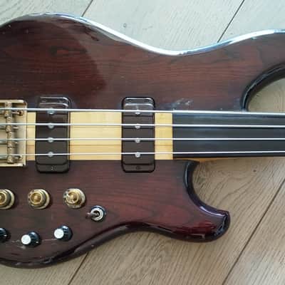 Ibanez Musician MC-940DS Fretless Sting 1980 Wood image 5