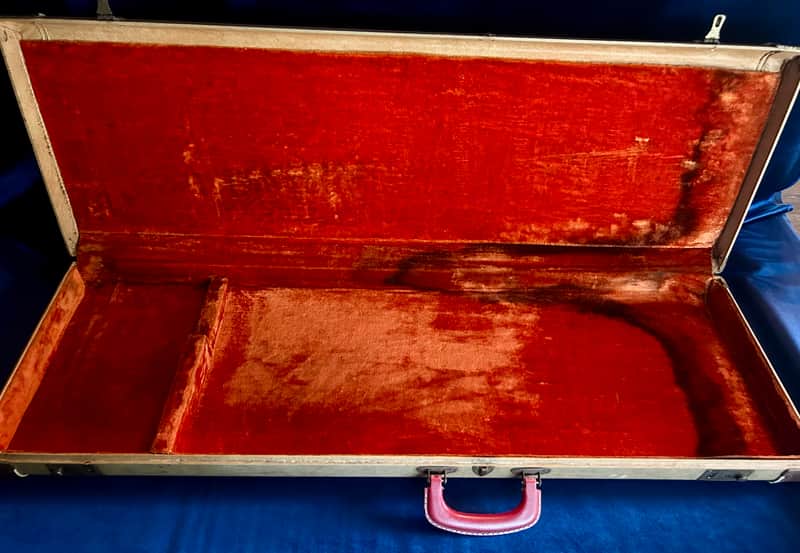 1950's Fender Music master, Duo-Sonic & Mustang guitar Vintage hard case. image 1
