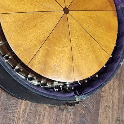 Vintage 1917 Vega "Little Wonder" 17-Fret Tenor Banjo - Rare 10-3/4" Rim w/ Factory Matching Pie Resonator & Incredible Provenance image 5