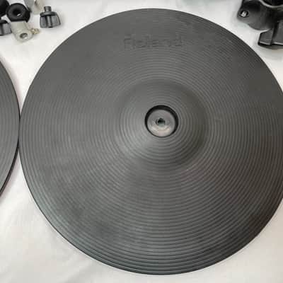 Roland CY14C Crash V-Cymbal V Drum Trigger TWO PACK CY-14C MOUNTS image 5