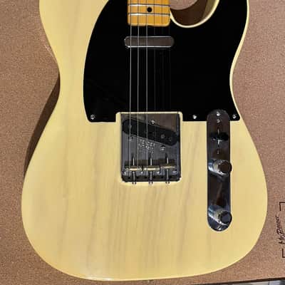 Fender Custom Shop 70th Anniversary Broadcaster Time Capsule Relic 2020 - Faded Nocaster Blonde image 2