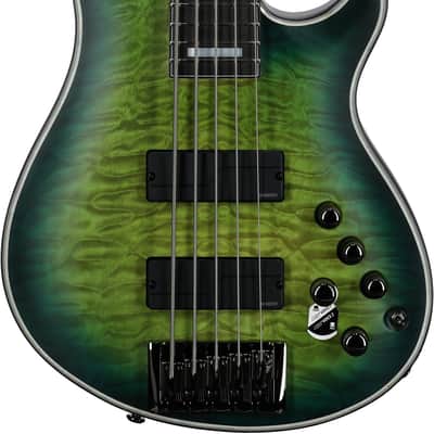 Schecter Daniel Firth Hellraiser Extreme-5 Electric Bass, 5-String - Cthulu image 2