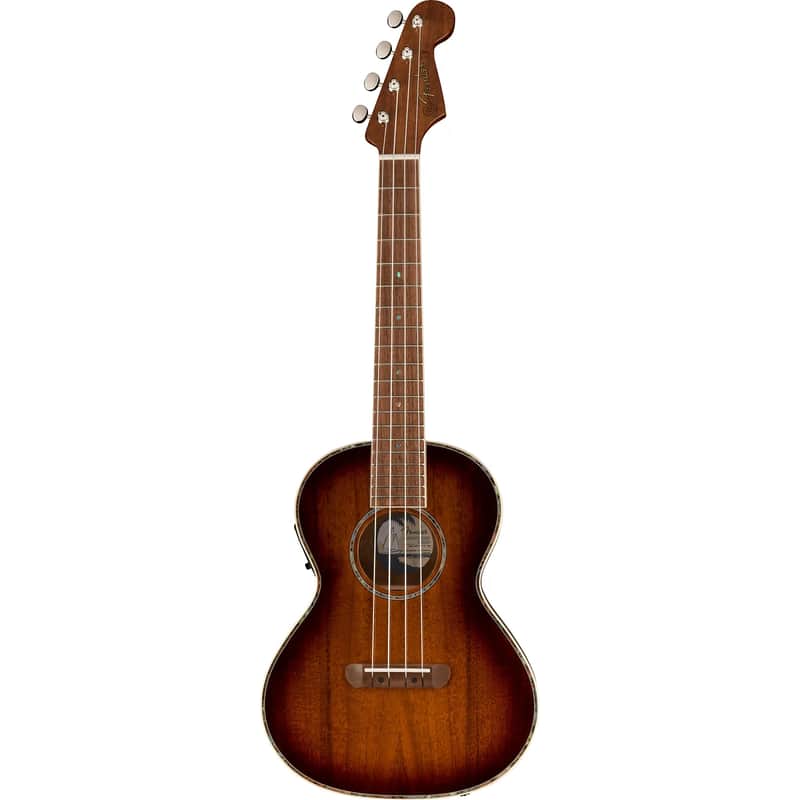 Fender Montecito Tenor Ukulele, Walnut Fingerboard, Shaded Edge Burst image 1