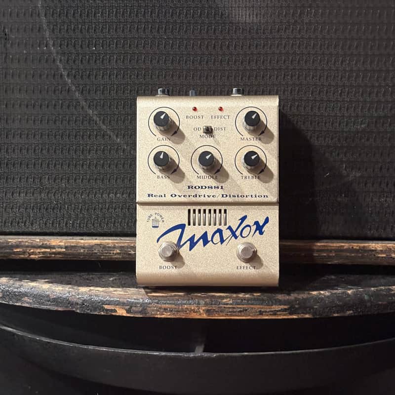 Maxon ROD881 真空管搭載 Overdrive/Distortion Maxon ROD-881 Real Tube Overdrive | Reverb
