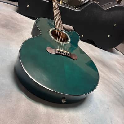 1997 Gibson EC-10 Standard Acoustic Electric Guitar Emerald Green w/OHSC image 13