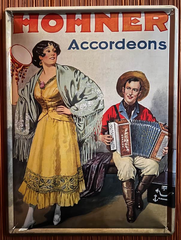 Hohner 4 Metal Promotional Prints Early 2000’s image 1