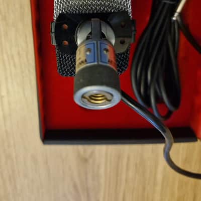 AKG D12 Cardioid Dynamic Microphone 1950s - 1960s - Silver / Black image 3