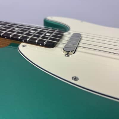 Brown Bear Guitars Featherweight Tele Inverness green metallic image 16