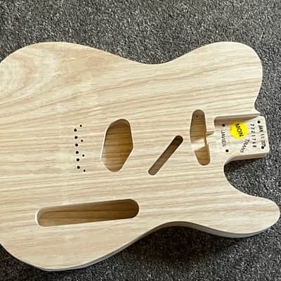Share Fender American Vintage 51 Telecaster guitar body unfinished ash 5 lb 6 oz image 1