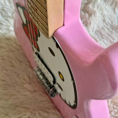 2024 Squier Hello Kitty Reissue Stratocaster Electric Guitar image 20