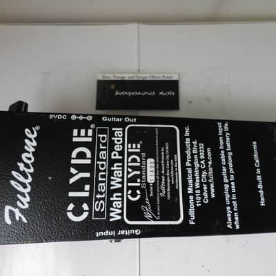 Fulltone Clyde Standard Wah Effects Pedal Free USA Ship image 5
