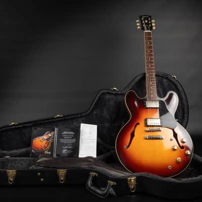 2012 Gibson Custom Shop Joe Bonamassa '61 ES-335 VOS - Vintage Sunburst | USA Limited Edition 1 / 350 Signature 1961 Reissue 3.36kg | CoA OHSC image 1