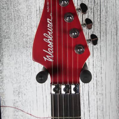 Washburn N2 Padauk Nuno Bettencourt N2 Electric Guitar Padauk Stain with Gig Bag image 11
