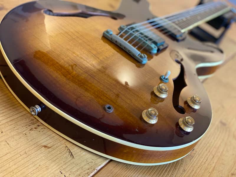 Greco Rare Vintage SA900 Semi-Acoustic 1978 Figured Tobacco