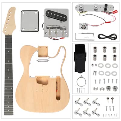 🎸Unmarked S Series Electric Guitar Kit +Whammy / Tremolo +Rosewood FB +Soft Case/Gg Bag +Strap +Cable +Pick!🎸 image 1