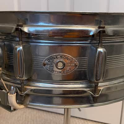 Rogers 7-Line DynaSonic 5x14 snare drum w/NEW B&B lugs SN1789 image 10
