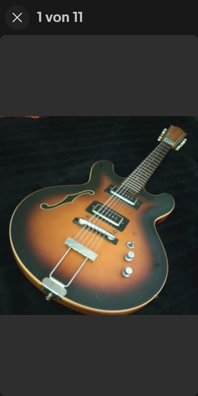 Framus Atlantik 1968 Sunburst image 1
