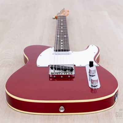 1989 Fender Telecaster Custom ‘62 Vintage Reissue TL62B-70 Candy Apple Red A-serial, Japan MIJ Fujigen image 10