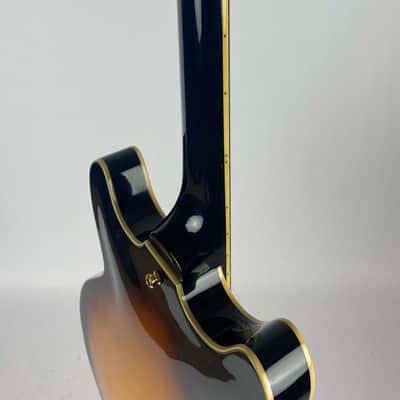 Washburn HB-35 TS 2012 - Sunburst ES style with serious upgrades, and Original Washburn Hardshell case. image 12
