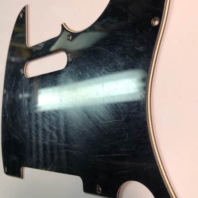Fender? Telecaster Style 3-Ply Pickguard - Black image 3