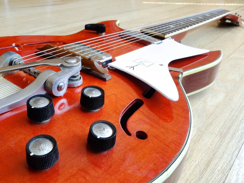 1960s Truetone by Kay Red Devil Speed Demon Vintage Electric | Reverb