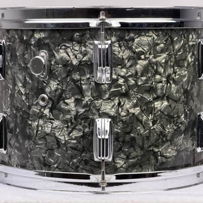 Rogers 22/13/16/5x14" 60's Drum Set - Black Diamond Pearl image 13
