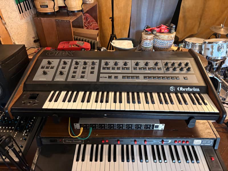 Oberheim OB-X 61-Key 8-Voice Synthesizer 1979 - Black image 1