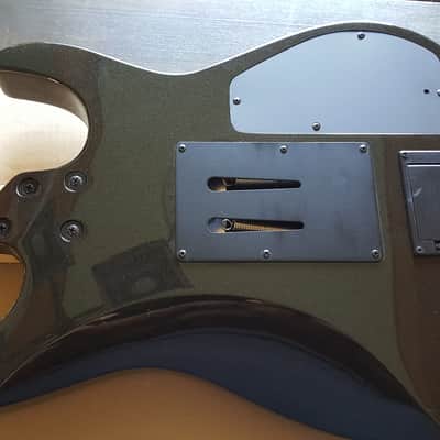 Fernandes Revolver Pro Sustainer  2004 Metallic Black LEFT Handed image 6