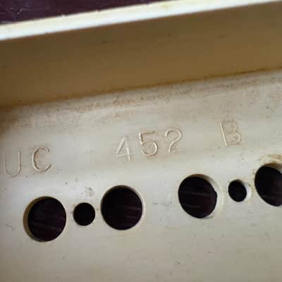 Gibson Vintage 1968 Les Paul Soap Bar Pickup Cover 1969 1960's image 5