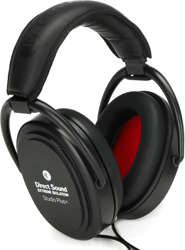 Direct Sound Studio Plus+ Isolating Headphones - Jet Black image 1