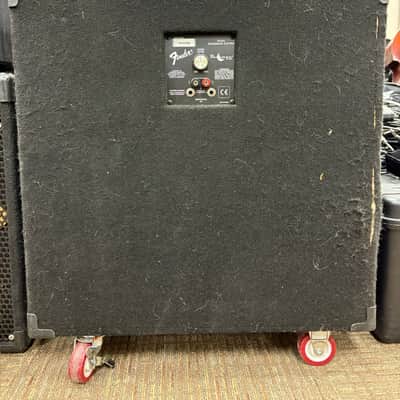 Fender Bassman 410 Pro SL Slant Cabinet Black w/ Casters image 5
