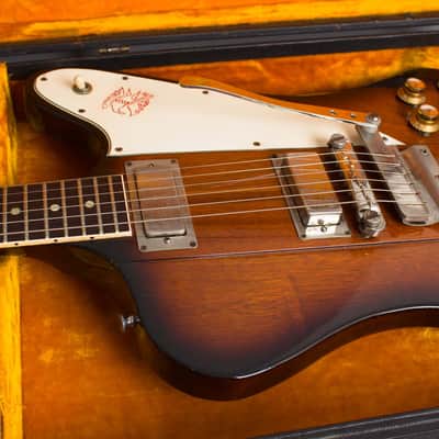 Gibson  Firebird III Solid Body Electric Guitar (1964), ser. #190235, original black hard shell case. image 16