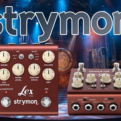 STRYMON Lex Rotary V2 - Rotating Speaker Effects Pedal Rotary Pedal image 1