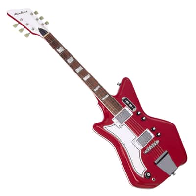Airline Guitars Jetsons '59 2P Red LEFT-HANDED image 5