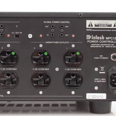 McIntosh MPC1500 Power Controller Voltage Regulator Conditioner w/ Box #32011 image 14