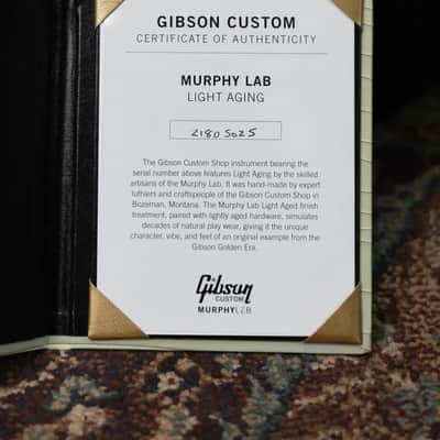 Gibson Custom Shop Murphy Lab 1929 Nick Lucas Acoustic Guitar - Argentine Grey with Hardshell Case - Used image 17