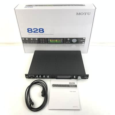 MOTU 828 32-Channel USB 3.0 Audio Interface 2024 - Present - Black　TGHM image 1