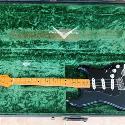 Fender Custom Shop David Gilmour Stratocaster NOS 2014 Black Strat image 3