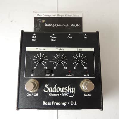 Sadowsky Bass Preamp/DI EQ Effects Pedal Free US Shipping image 1